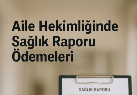 Aile Hekimliğinde Sağlık Raporu Ödemeleri
